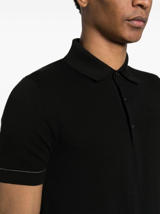 26FW 브리오니 폴로 티셔츠 UMR20O P0K151012 BLACK - BRIONI