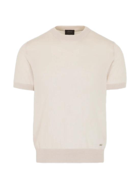 26FW 브리오니 반팔 티셔츠 UMR00L P1K829292 WHITE