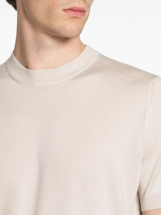 26FW 브리오니 반팔 티셔츠 UMR00L P1K829292 WHITE - BRIONI