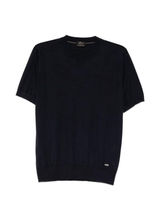 26FW 브리오니 반팔 티셔츠 UMR00L P1K824200 NAVY