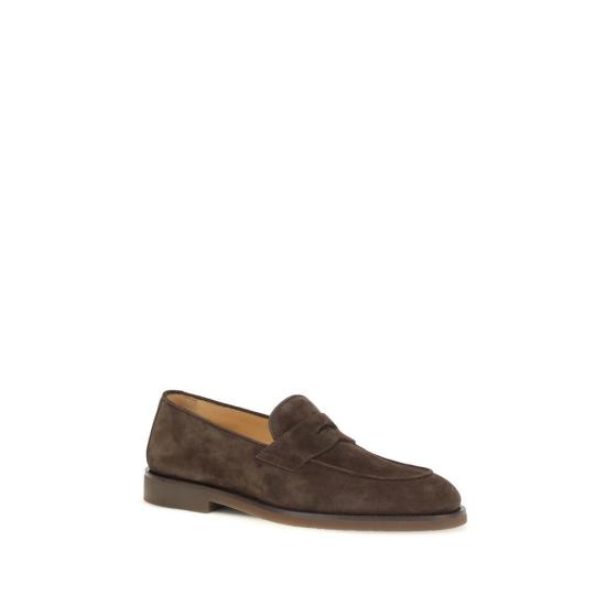 26FW 브루넬로 쿠치넬리 스니커즈 BRMZUSOLE670C9832BB BROWN - BRUNELLO CUCINELLI
