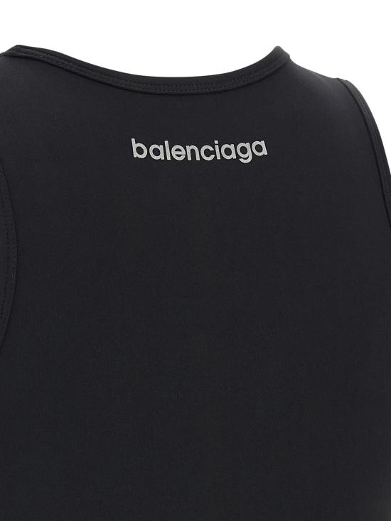 26FW 발렌시아가 민소매 티셔츠 BA341479BM BLACK - BALENCIAGA