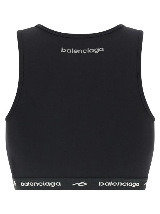 26FW 발렌시아가 민소매 티셔츠 BA341479BM BLACK - BALENCIAGA