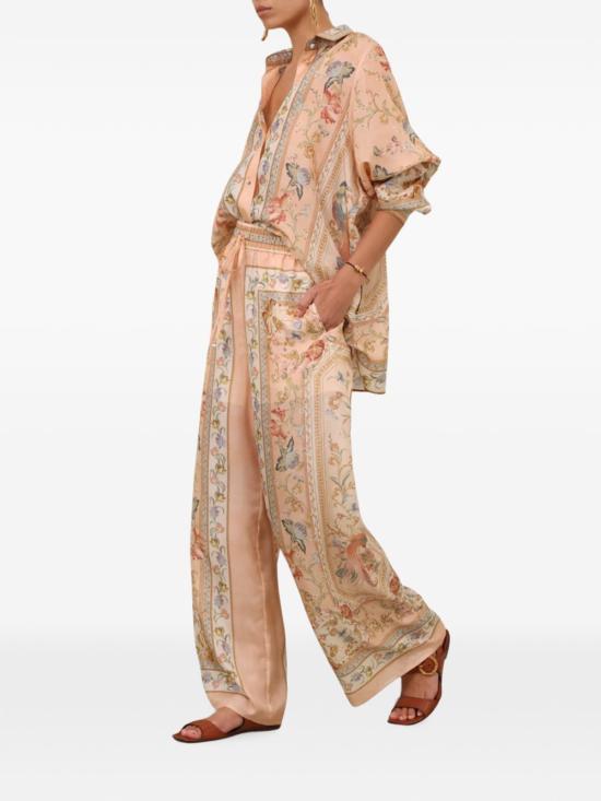 26FW 짐머만 블라우스 6882TS S264PTPF PINK - ZIMMERMANN