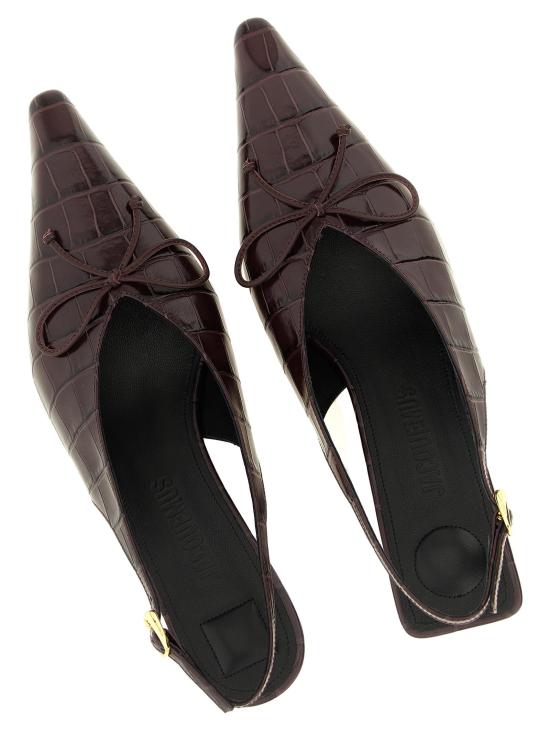 26FW 자크뮈스 힐/펌프스 JA341697BM BORDEAUX - JACQUEMUS