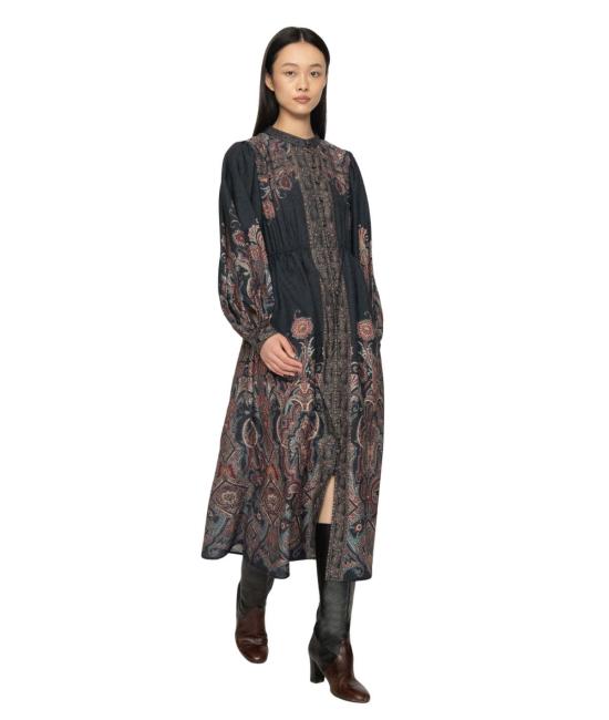  씨뉴욕 롱 원피스 AW26 088 MULTICOLOR