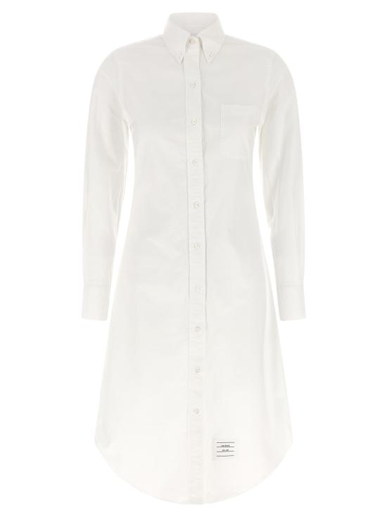 26FW 톰브라운 미디 스커트 FDS001A06177100 White