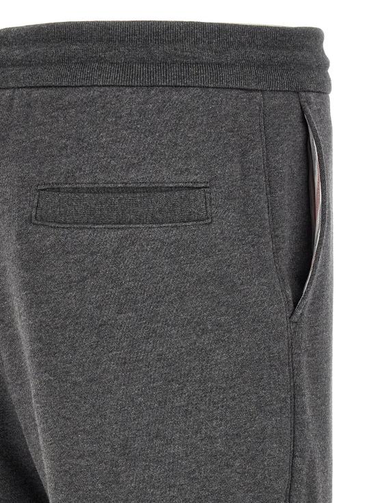 26FW 톰브라운 클래식 루프백 4바 스웨트팬츠 MJQ008H00535025 Gray - THOM BROWNE