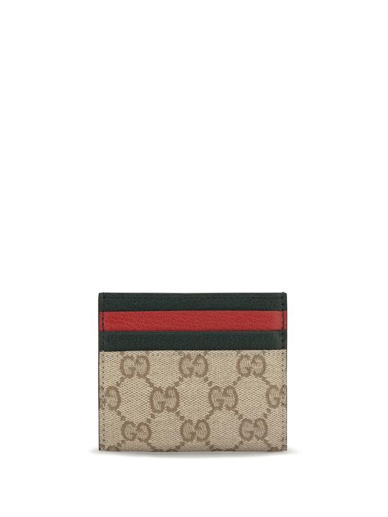 26FW 구찌 멀티컬러 슬롯 카드 케이스 A00727FAGI8 9656 BEIGE