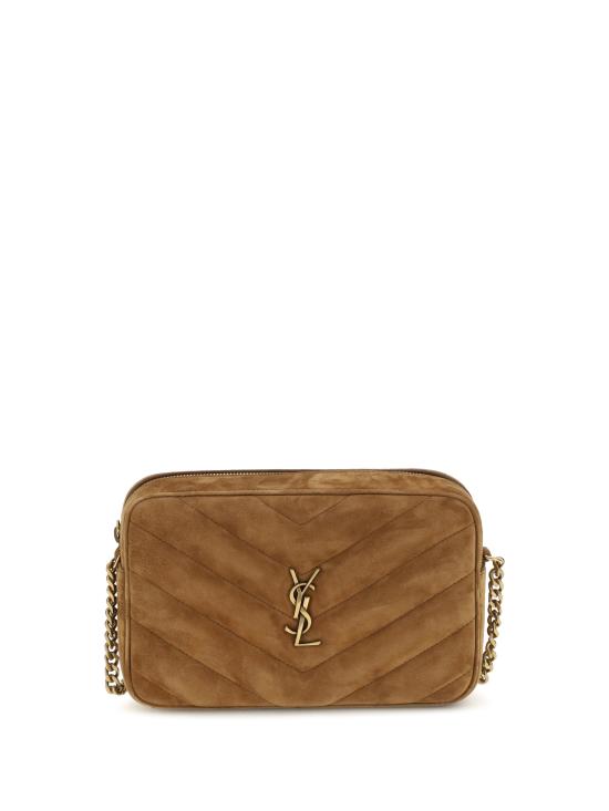 26FW 생로랑 루루 마틀라세 스웨이드 카메라 백 869468AAEY6 2916 BROWN