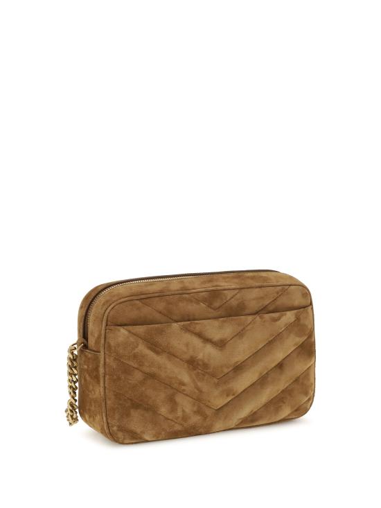 26FW 생로랑 루루 마틀라세 스웨이드 카메라 백 869468AAEY6 2916 BROWN - SAINT LAURENT