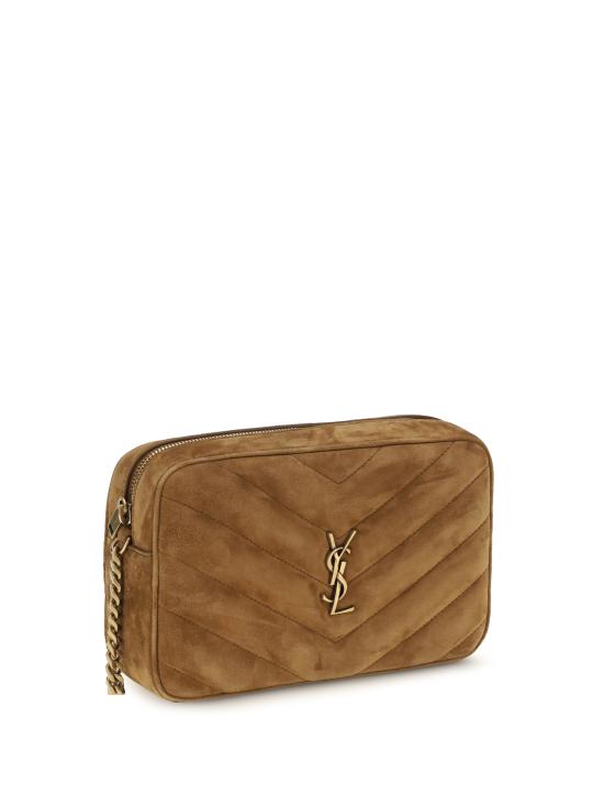 26FW 생로랑 루루 마틀라세 스웨이드 카메라 백 869468AAEY6 2916 BROWN - SAINT LAURENT