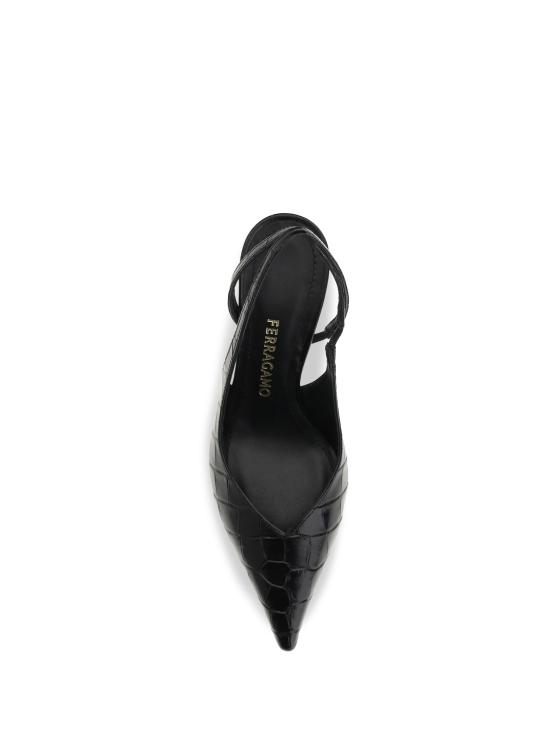 26FW 살바토레 페라가모 힐/펌프스 797305 003 BLACK - SALVATORE FERRAGAMO