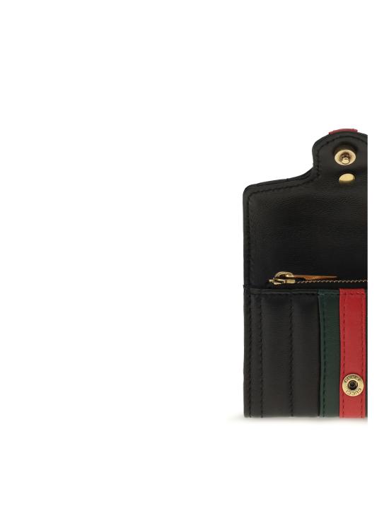 26FW 구찌 젯셋 GG 마몽 바이폴드 카드 케이스 A006X3AAHA4 1068 BLACK - GUCCI