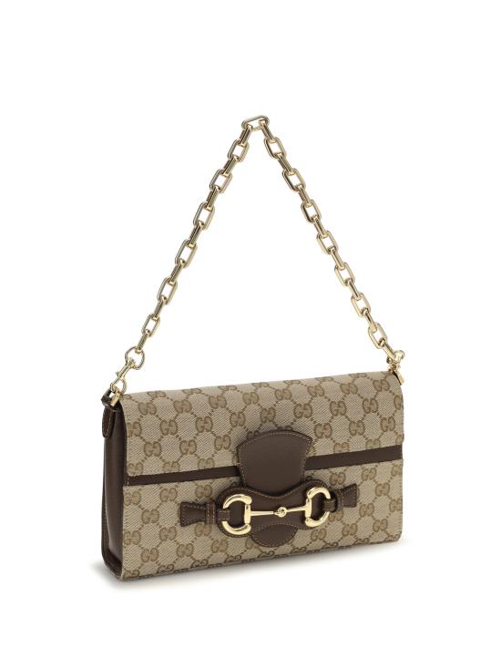 26FW 구찌 홀스빗 리스트레토 미디엄 숄더백 A006KQFAGGX 9651 BEIGE - GUCCI