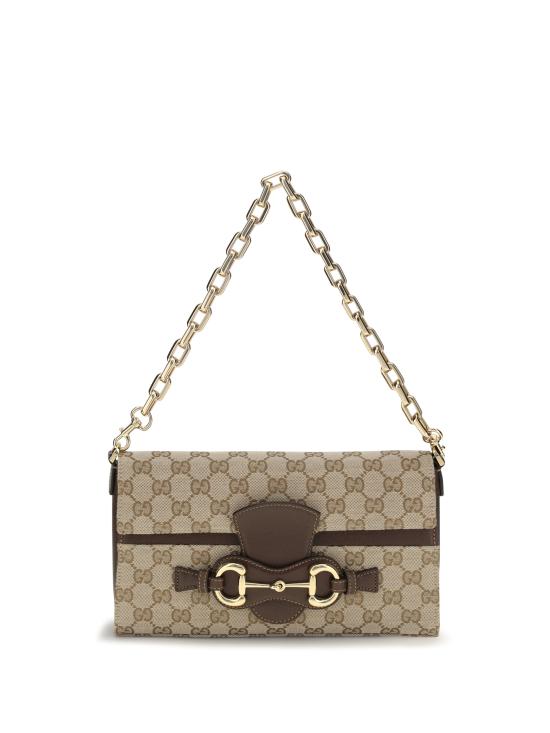 26FW 구찌 홀스빗 리스트레토 미디엄 숄더백 A006KQFAGGX 9651 BEIGE