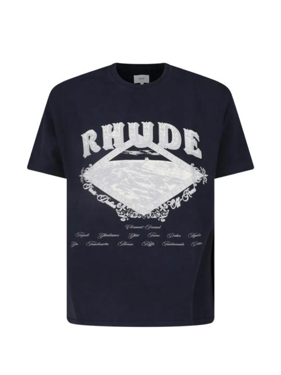 26FW 루드 반팔 티셔츠 RHPF26TT08012 6505 VINTAGE BLACK SILVER