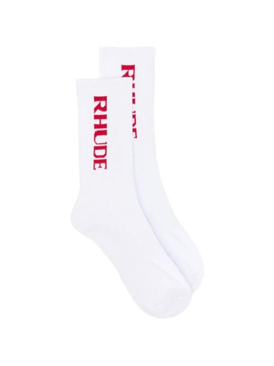 26FW 루드 양말 RHPF26SO04884 3030 WHITE RED