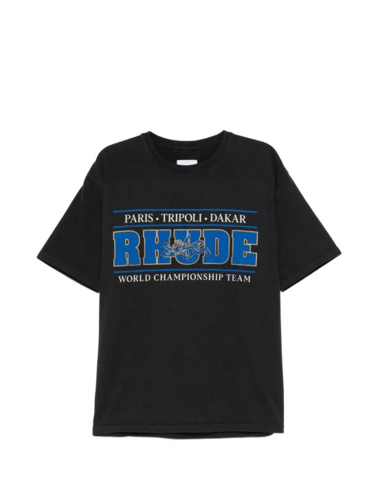26FW 루드 반팔 티셔츠 RHPF26TT05012 6183 VINTAGE BLACK BLUE