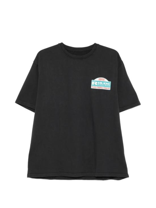 26FW 루드 반팔 티셔츠 RHPF26TT09012 6185 VINTAGE BLACK YELLOW
