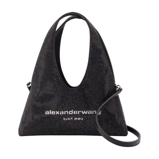 26FW 알렉산더 왕 숄더백 WAN026011 BLACK