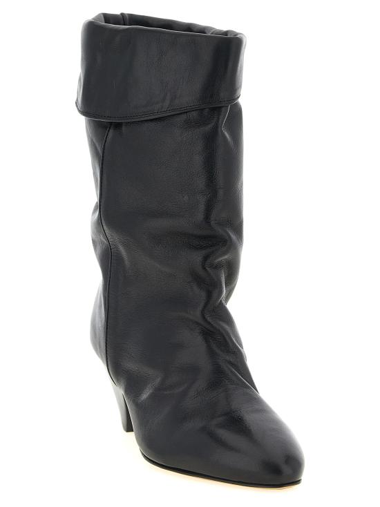 26FW 이자벨마랑 DALBY 달비 미들 부츠 BO0188FAC1A19S01BK Black - ISABEL MARANT