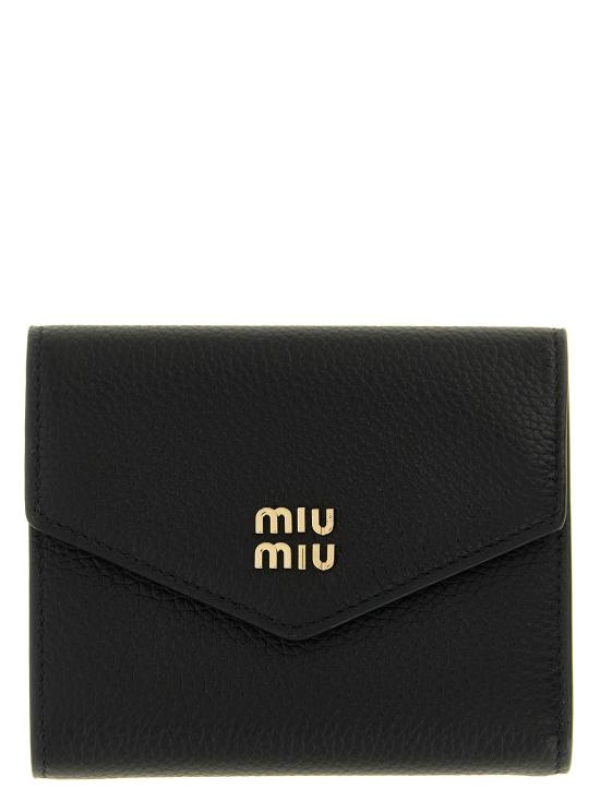 26FW 미우미우 스몰 레더 월렛 5MH040ADT7F0002 Black