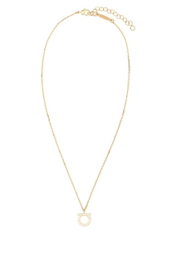 26FW 살바토레 페라가모 간치니 목걸이 760132696656 STRASSDIA12OL GOLD