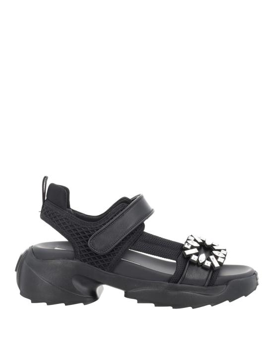 26SS 로저비비에 비브 온 더 런 샌들 RVW80044270V4CB999 BLACK