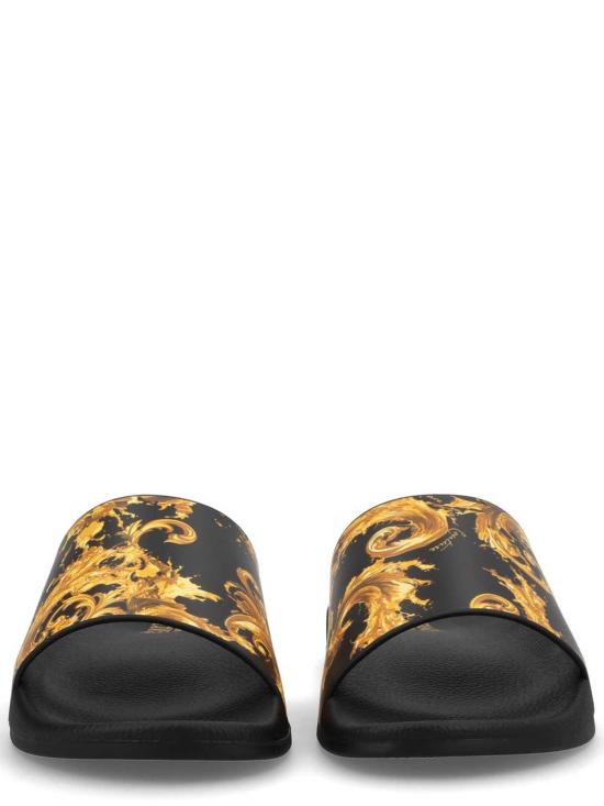 26SS 베르사체 스니커즈 80YA3SQ4ZS365G89 BLACK - VERSACE