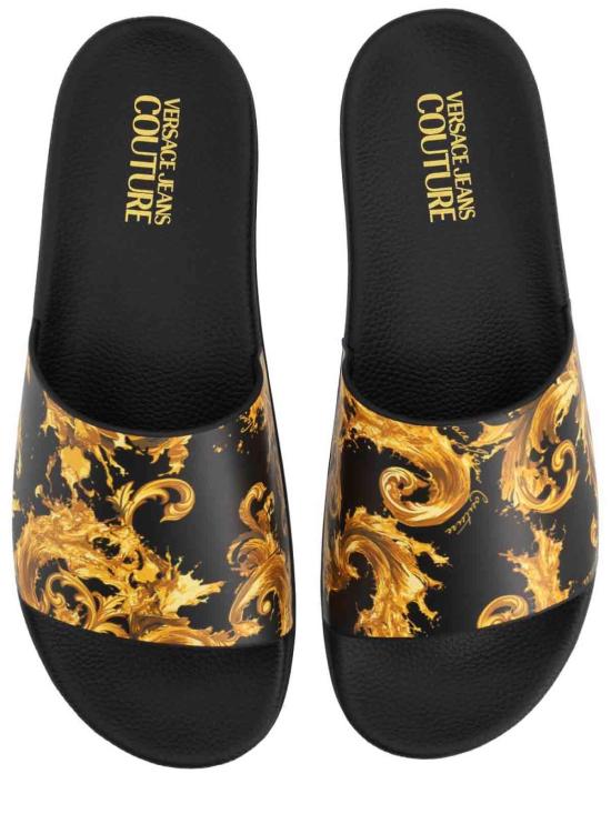 26SS 베르사체 스니커즈 80YA3SQ4ZS365G89 BLACK - VERSACE
