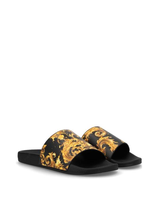 26SS 베르사체 스니커즈 80YA3SQ4ZS365G89 BLACK - VERSACE