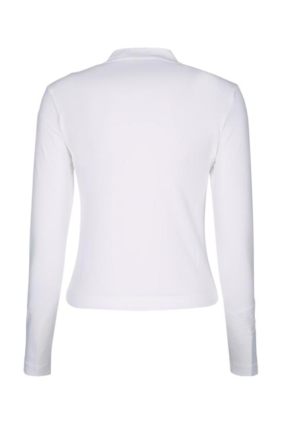 26FW 자크뮈스 그로그랭 로고 롱슬리브 티셔츠 TSW00155AJ00124 100 WHITE - JACQUEMUS