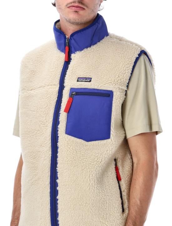 26FW 파타고니아 클래식 레트로-X 베스트 23049 DNLC DARK NATURAL W COBALT BLUE DOM - PATAGONIA
