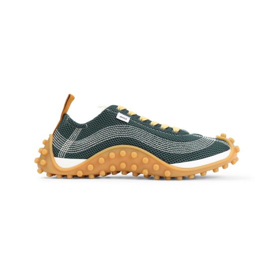 26FW 아미 스니커즈 USN505 AW0003 A368 BOTTLE GREEN CUMIN - AMI