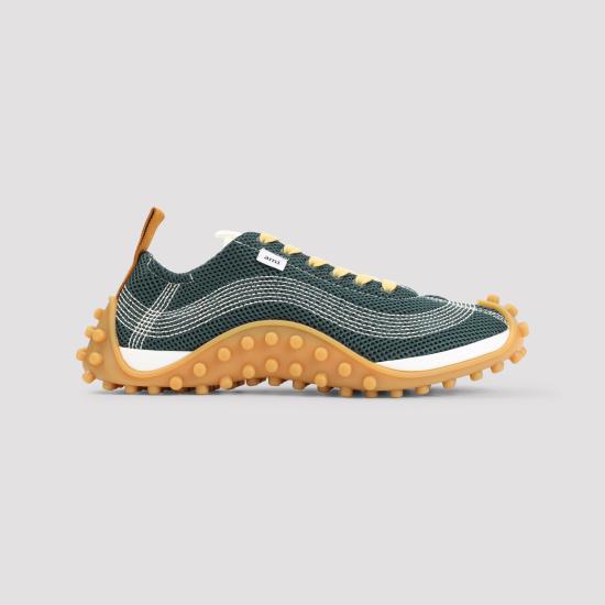 26FW 아미 스니커즈 USN505 AW0003 A368 BOTTLE GREEN CUMIN - AMI
