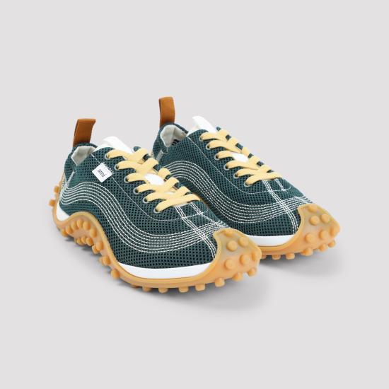 26FW 아미 스니커즈 USN505 AW0003 A368 BOTTLE GREEN CUMIN - AMI