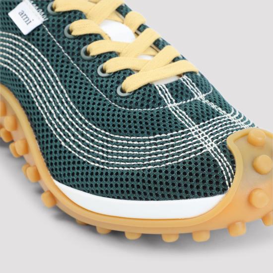 26FW 아미 스니커즈 USN505 AW0003 A368 BOTTLE GREEN CUMIN - AMI