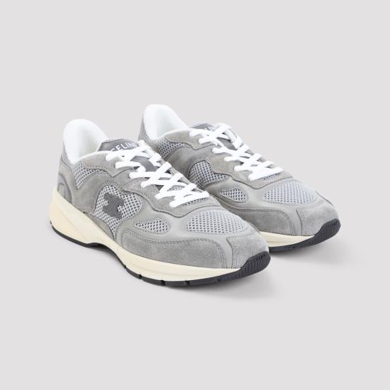 26FW 셀린느 카프스킨 메쉬 러너 스니커즈 368255500 09EC GREY ECRU - CELINE