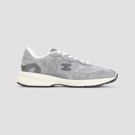 26FW 셀린느 카프스킨 메쉬 러너 스니커즈 368255500 09EC GREY ECRU - CELINE
