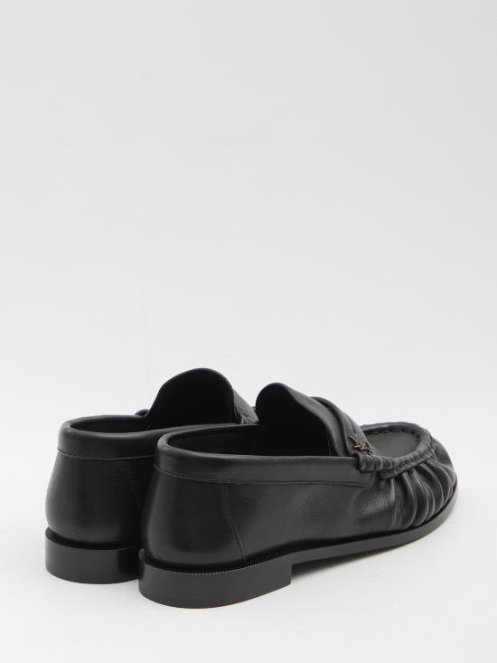 26FW 생로랑 르 로퍼 레더 페니 로퍼 818908 BLACK - SAINT LAURENT