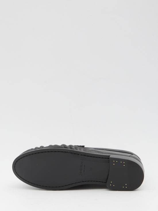 26FW 생로랑 르 로퍼 레더 페니 로퍼 818908 BLACK - SAINT LAURENT