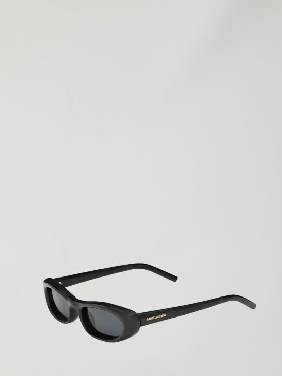 26FW 생로랑 슬림 캣아이 선글라스 A003CX BLACK - SAINT LAURENT