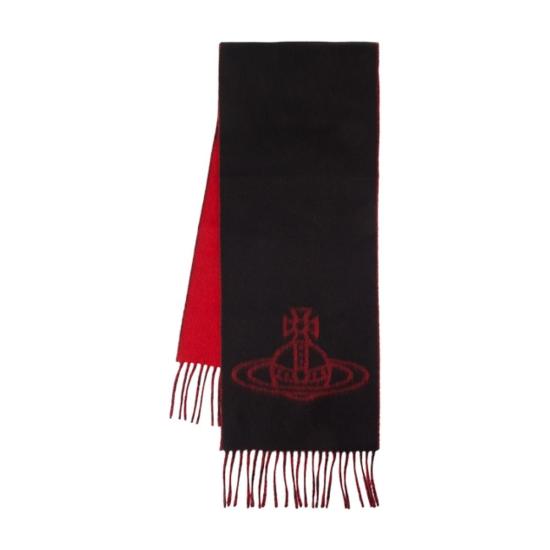 26FW 비비안웨스트우드 머플러/스카프 WES026348 BLACK - VIVIENNE WESTWOOD