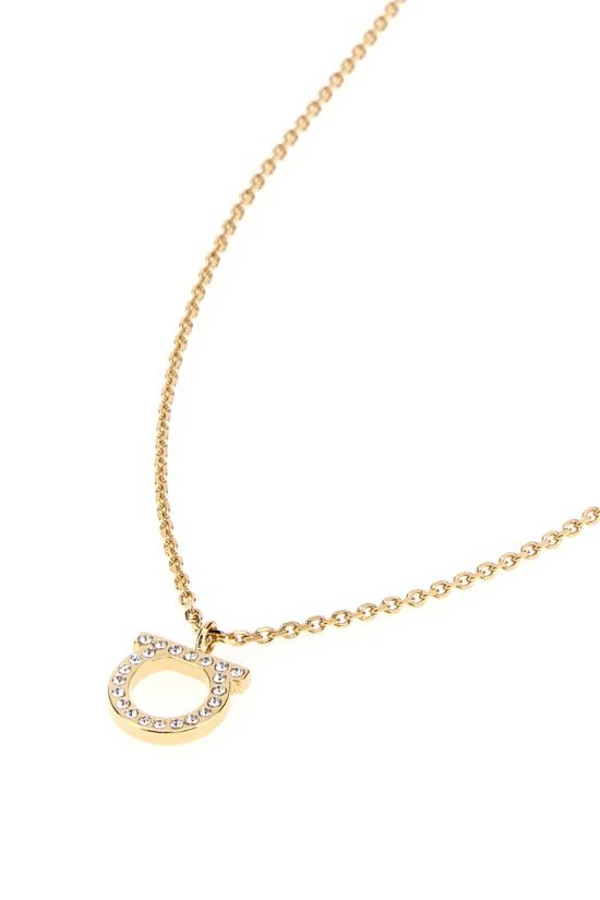 26FW 살바토레 페라가모 간치니 목걸이 760132696656 STRASSDIA12OL GOLD - SALVATORE FERRAGAMO