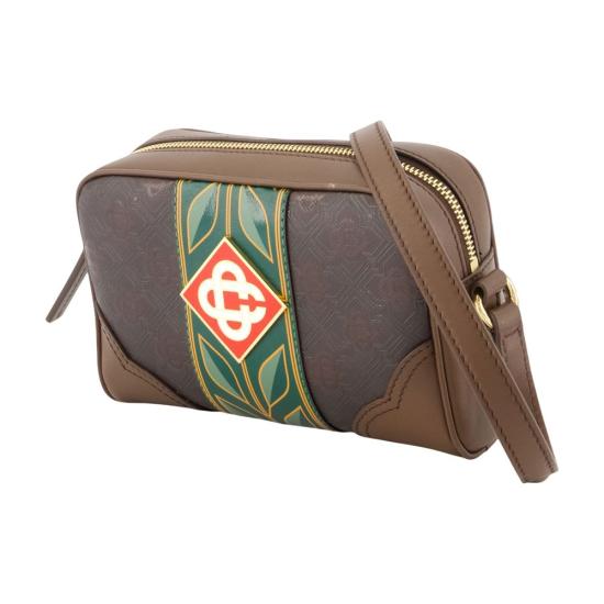 26FW 카사블랑카 크로스백 CAS026303 BROWN - CASABLANCA