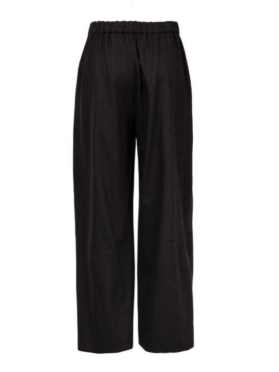 26FW 에스막스마라 드로우스트링 와이드 팬츠 드로우스트링 와이드 팬츠 FLORIA017 Black - 'S MAX MARA