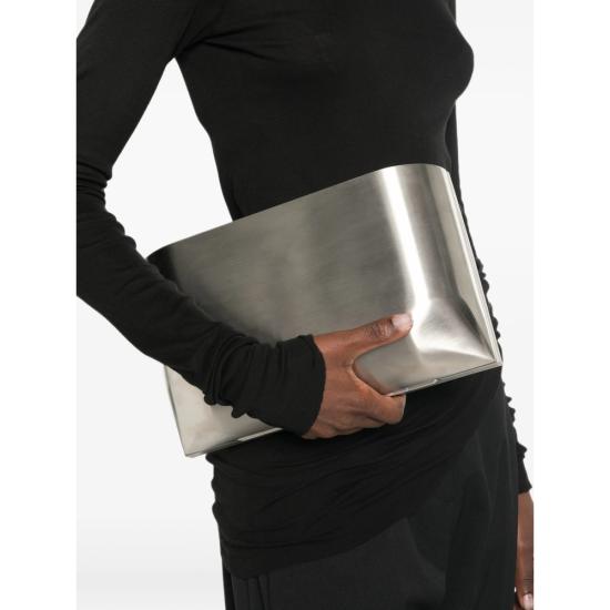 26FW 릭 오웬스 클러치/파우치 RA02F0944 ABSLBY 128 SILVER - RICK OWENS