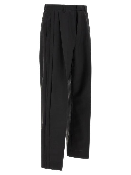 26FW 키코 코스타디노브 스트레이트 팬츠 KKAW26T0920 Black - KIKO KOSTADINOV