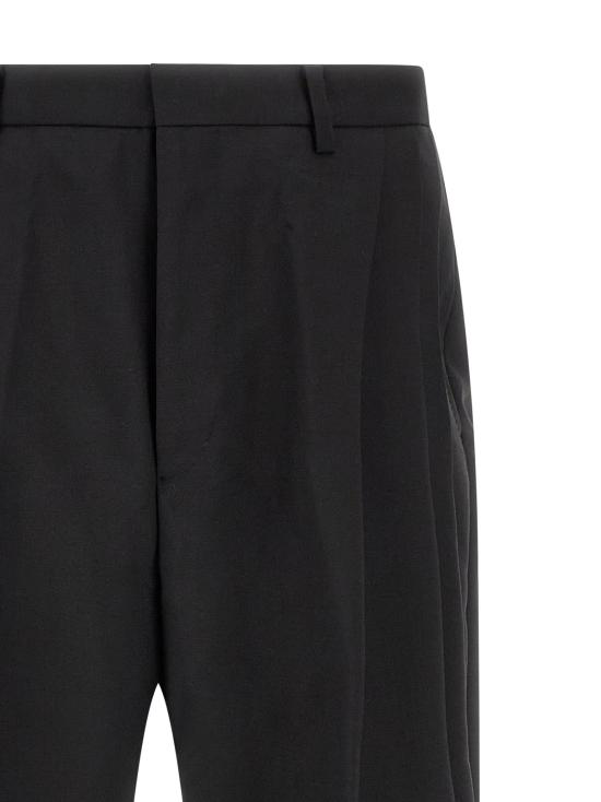 26FW 키코 코스타디노브 스트레이트 팬츠 KKAW26T0920 Black - KIKO KOSTADINOV
